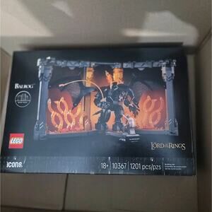 LEGO Icons The Lord of the Rings: Balrog Book Nook (10367) Brand New In Box
